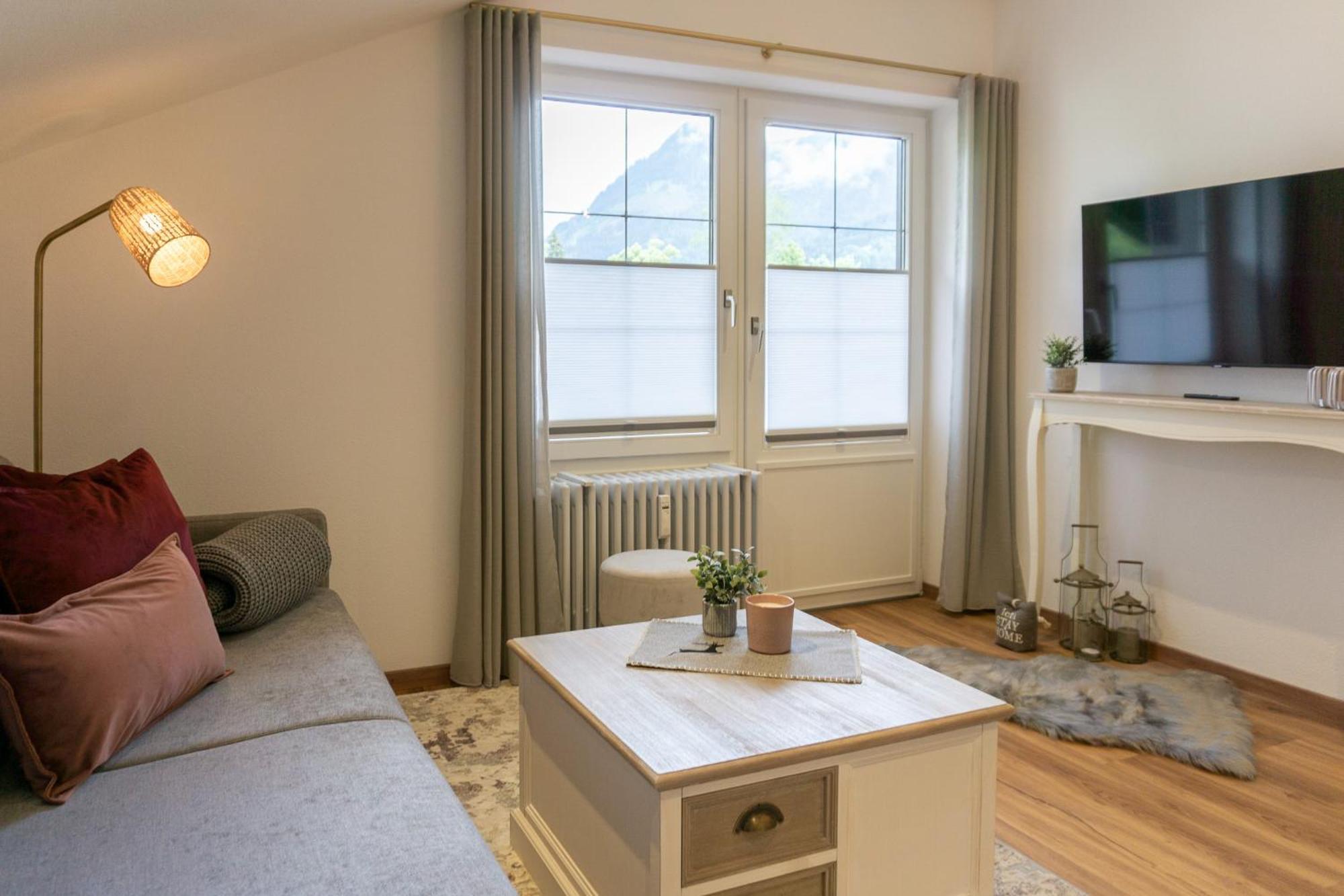 Berge, Balkon Und Top Ausstattung Mitten In Sonthofen Js2 Exterior foto